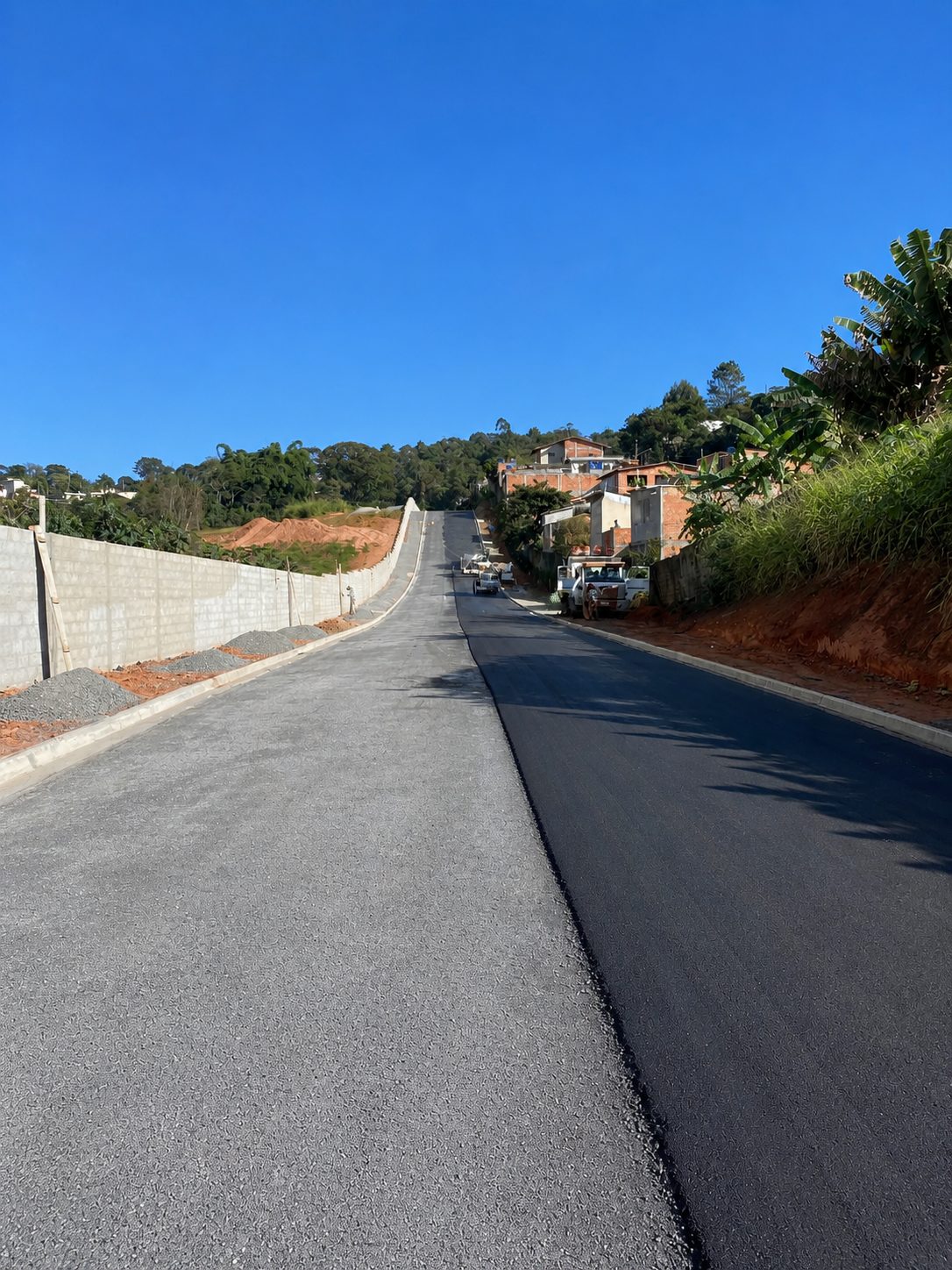 Pavimentação e infraestrutura · São Roque