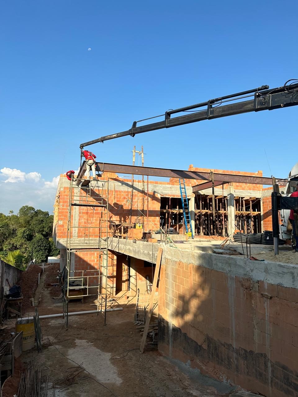 Casa Fazenda Imperial — estrutura metálica 890 m²