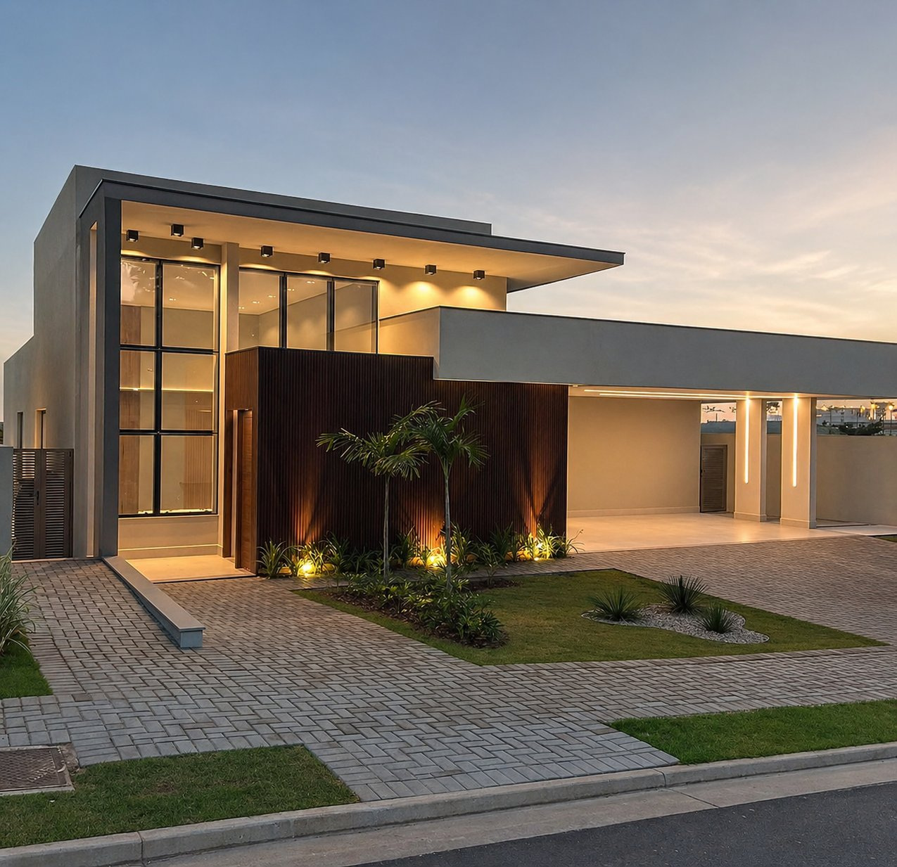 Residência de alto padrão entregue pela AF Gouveia